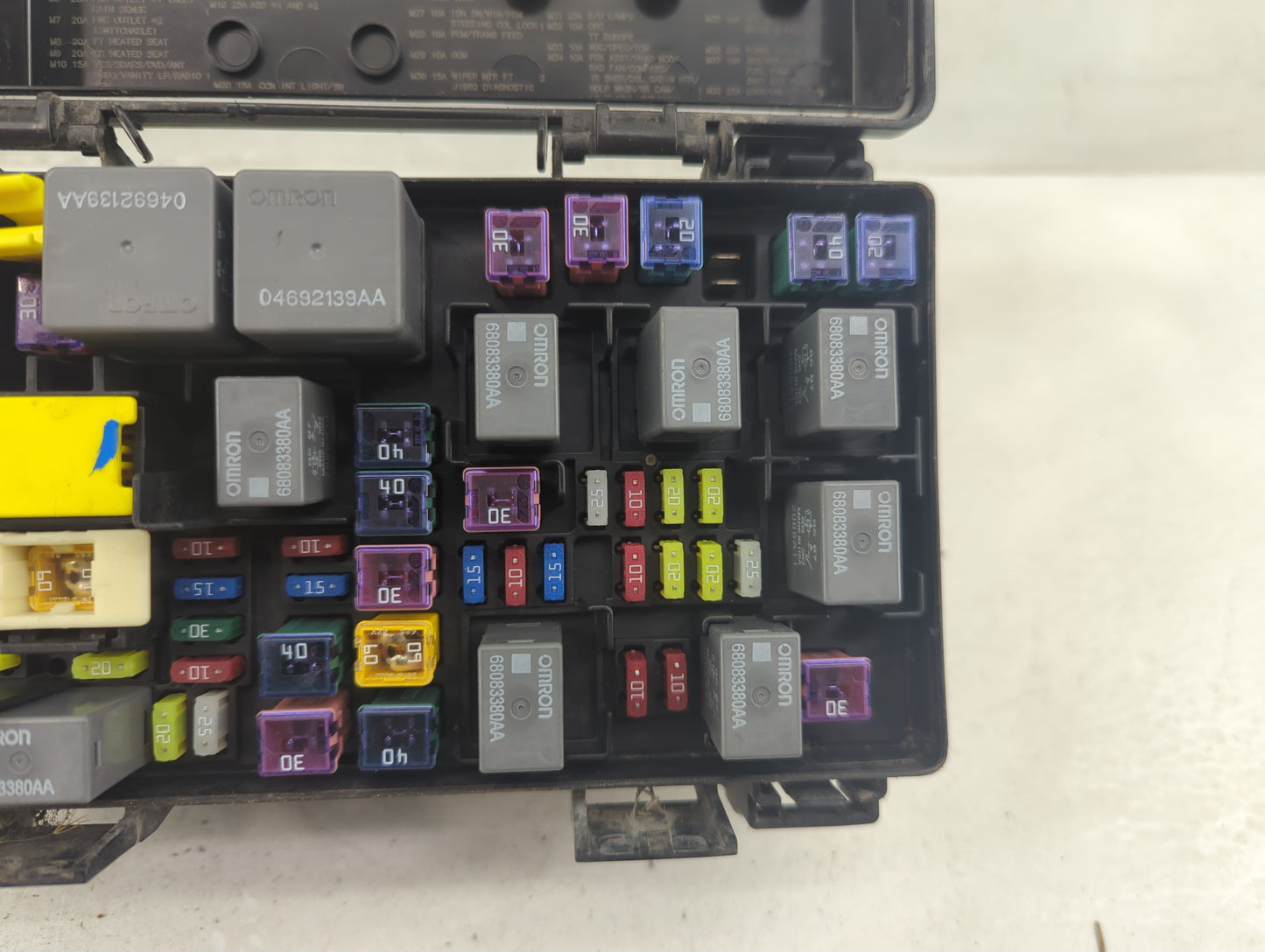 Dodge Caravan Fusebox Fuse Box Relay Module Tipm R62337-001 1415360 - Oemusedautoparts1.com