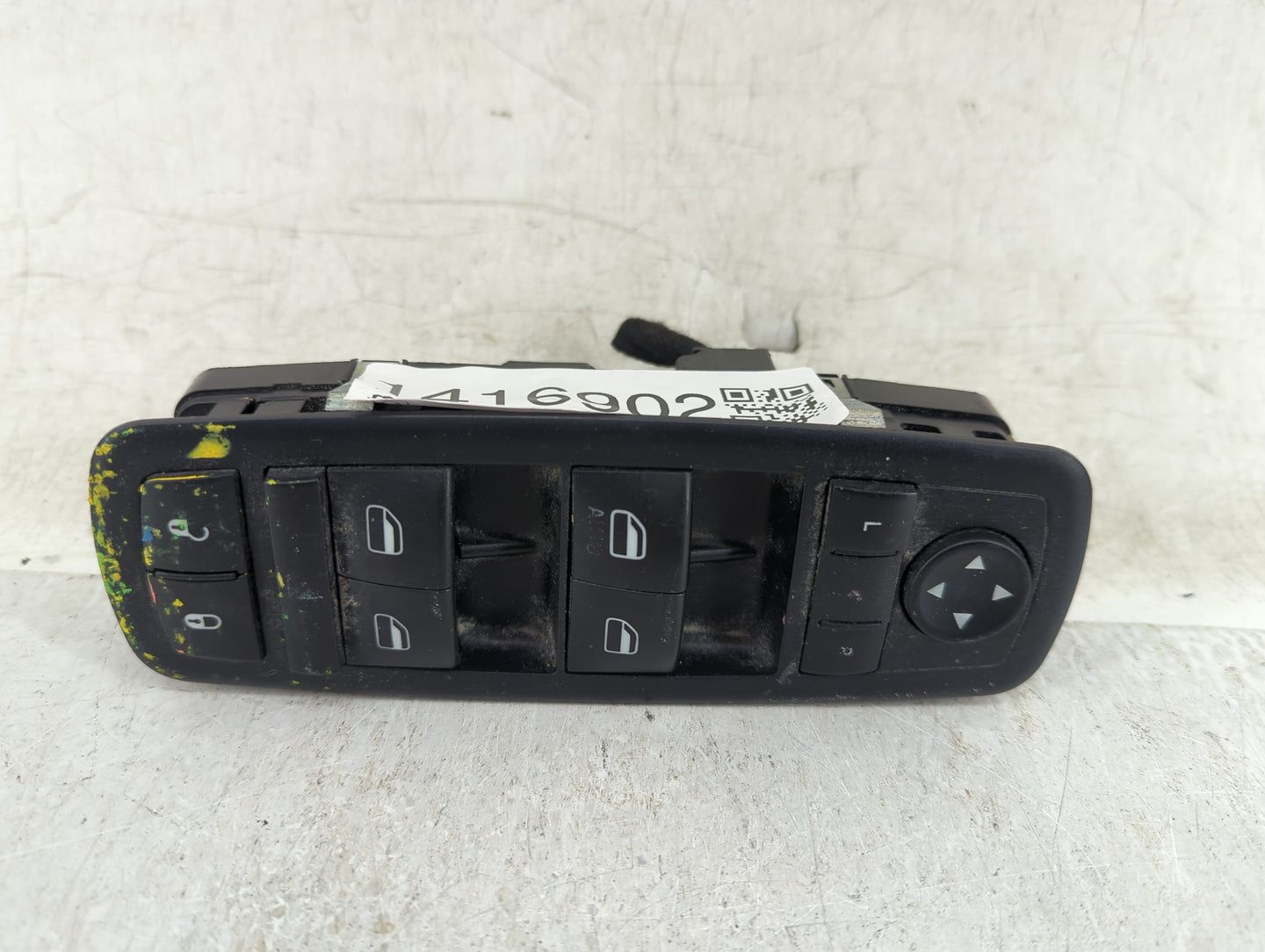 2016 Dodge Caravan Master Power Window Switch Replacement Driver Side Left Fits Fits 2012 2013 2014 2015 OEM Used Auto Parts