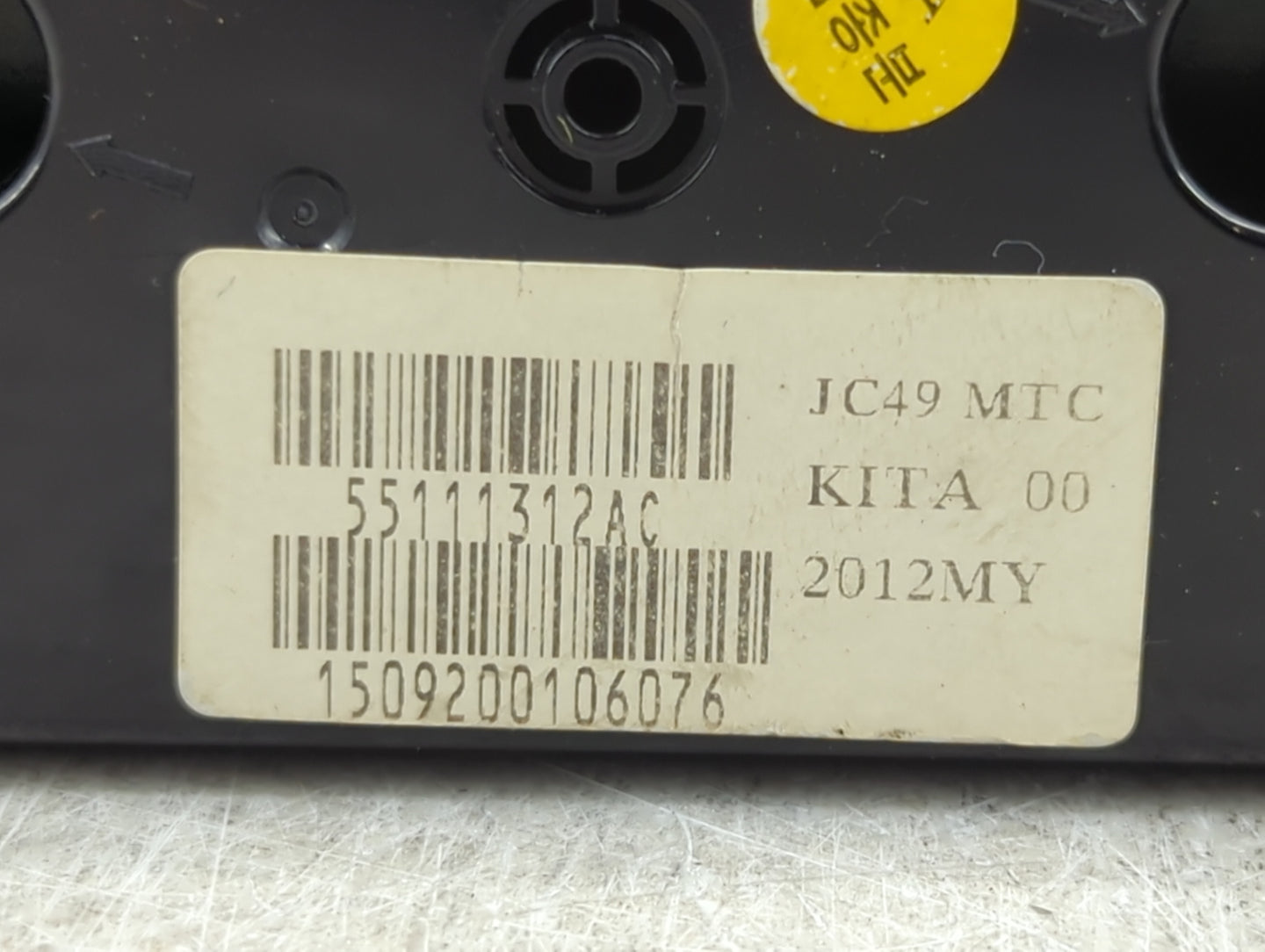 2016 Dodge Caravan Climate Control Module Temperature AC/Heater Replacement P/N:55111312AC Fits OEM Used Auto Parts - Oemuse
