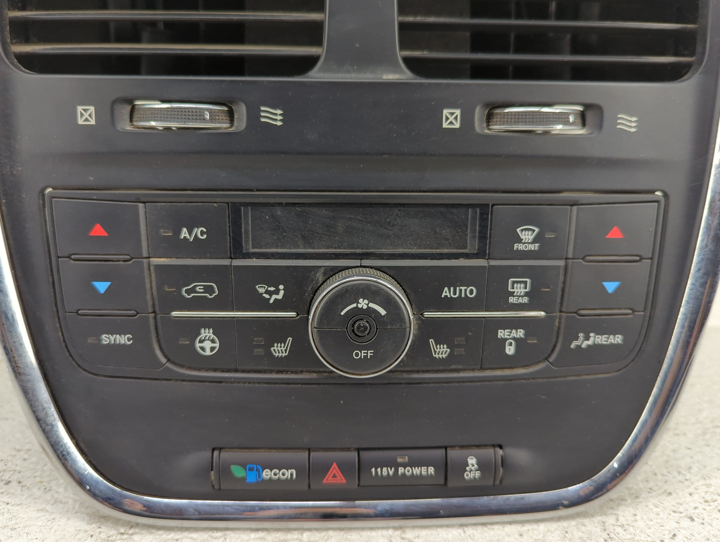 2016 Dodge Caravan Climate Control Module Temperature AC/Heater Replacement P/N:55111367AH Fits OEM Used Auto Parts - Oemuse