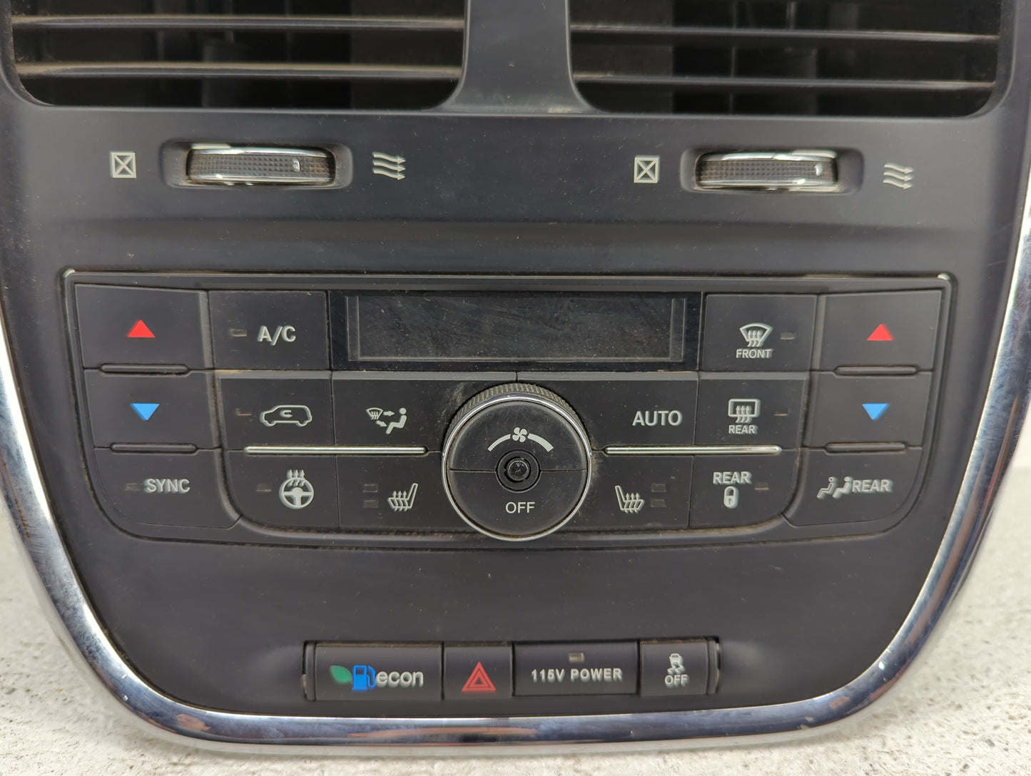 2016 Dodge Caravan Climate Control Module Temperature AC/Heater Replacement P/N:55111367AH Fits OEM Used Auto Parts - Oemuse