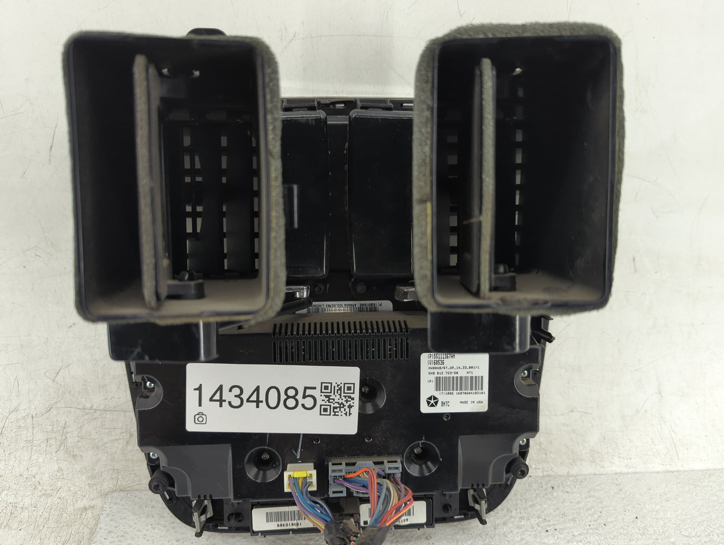2016 Dodge Caravan Climate Control Module Temperature AC/Heater Replacement P/N:55111367AH Fits OEM Used Auto Parts - Oemuse