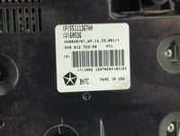 2016 Dodge Caravan Climate Control Module Temperature AC/Heater Replacement P/N:55111367AH Fits OEM Used Auto Parts - Oemuse