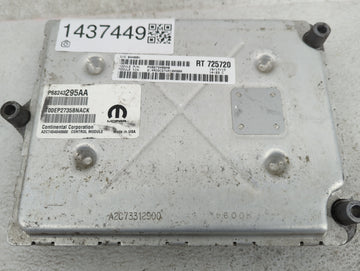 2016 Dodge Caravan PCM Engine Control Computer ECU ECM PCU OEM P/N:P68243295AA P68273480AB Fits Fits 2017 2018 2019 2020 OEM