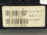 2016 Dodge Caravan Climate Control Module Temperature AC/Heater Replacement P/N:55111312AC 1511270148959 Fits OEM Used Auto 
