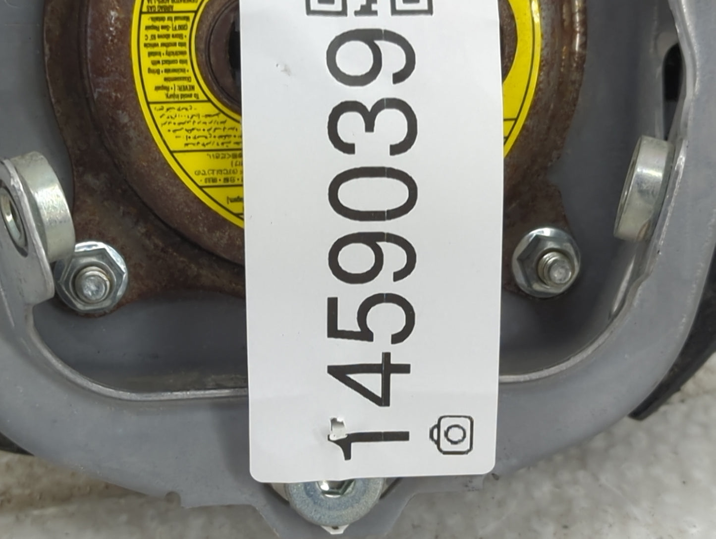 Dodge Caravan Air Bag Driver Left Steering Wheel Mounted Black - Oemusedautoparts1.com