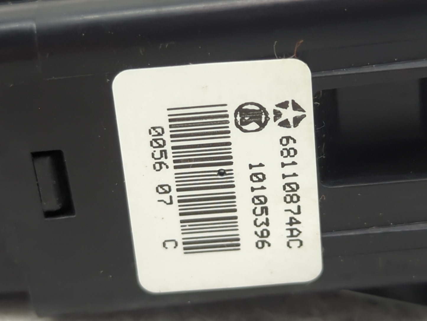 2016 Dodge Caravan Master Power Window Switch Replacement Driver Side Left P/N:68110874AC Fits OEM Used Auto Parts - Oemused