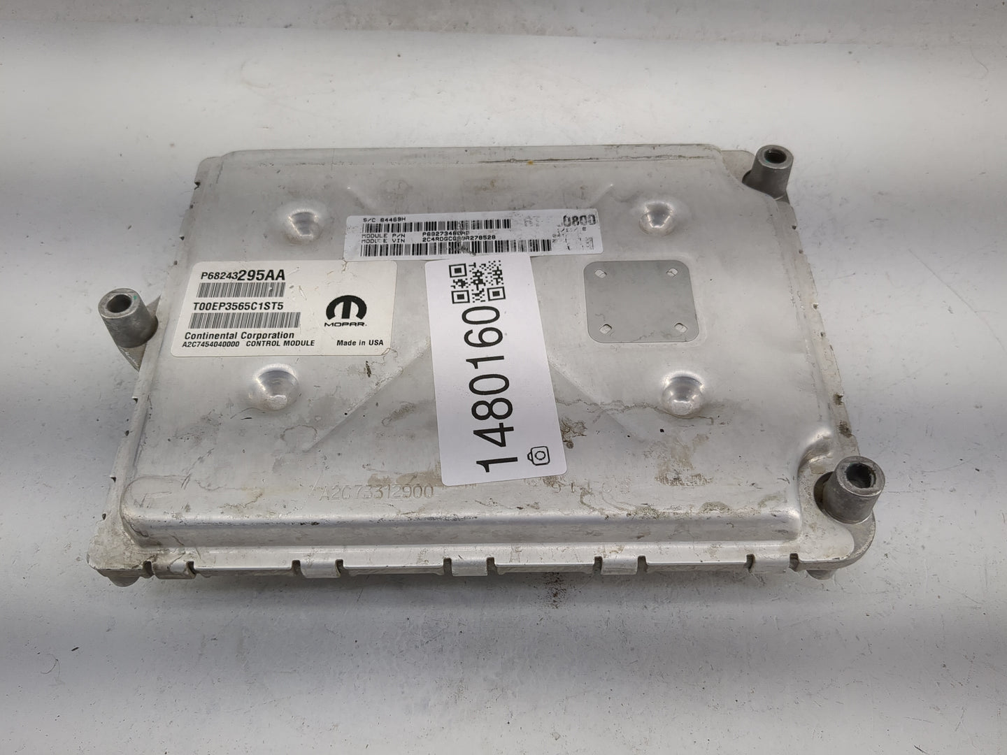 2016 Dodge Caravan PCM Engine Control Computer ECU ECM PCU OEM P/N:P68243295AA T00EP3565C1ST5 Fits Fits 2017 2018 2019 2020 