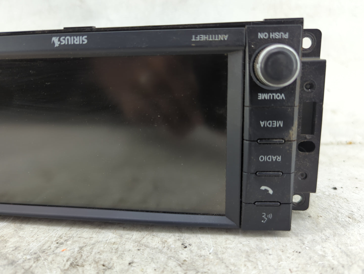 2016 Dodge Caravan Radio AM FM Cd Player Receiver Replacement P/N:P6828248AD P6828481AD Fits OEM Used Auto Parts - Oemusedau