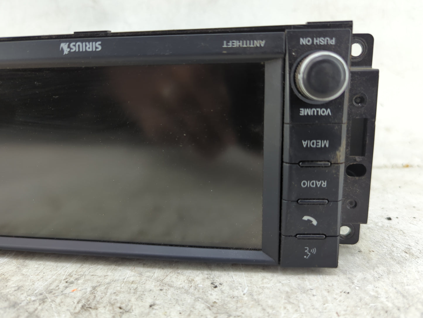 2016 Dodge Caravan Radio AM FM Cd Player Receiver Replacement P/N:P6828248AD P6828481AD Fits OEM Used Auto Parts - Oemusedau