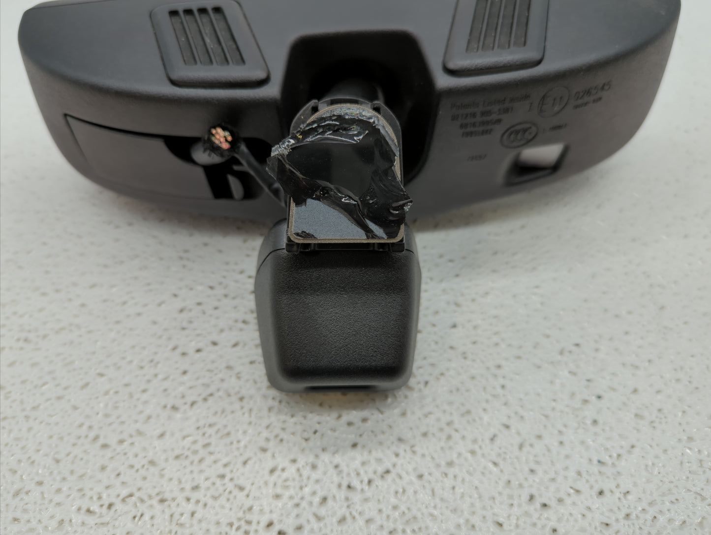 2016 Dodge Caravan Interior Rear View Mirror Replacement OEM P/N:E11026545 E11026130 Fits Fits 2013 2014 2015 2017 OEM Used 