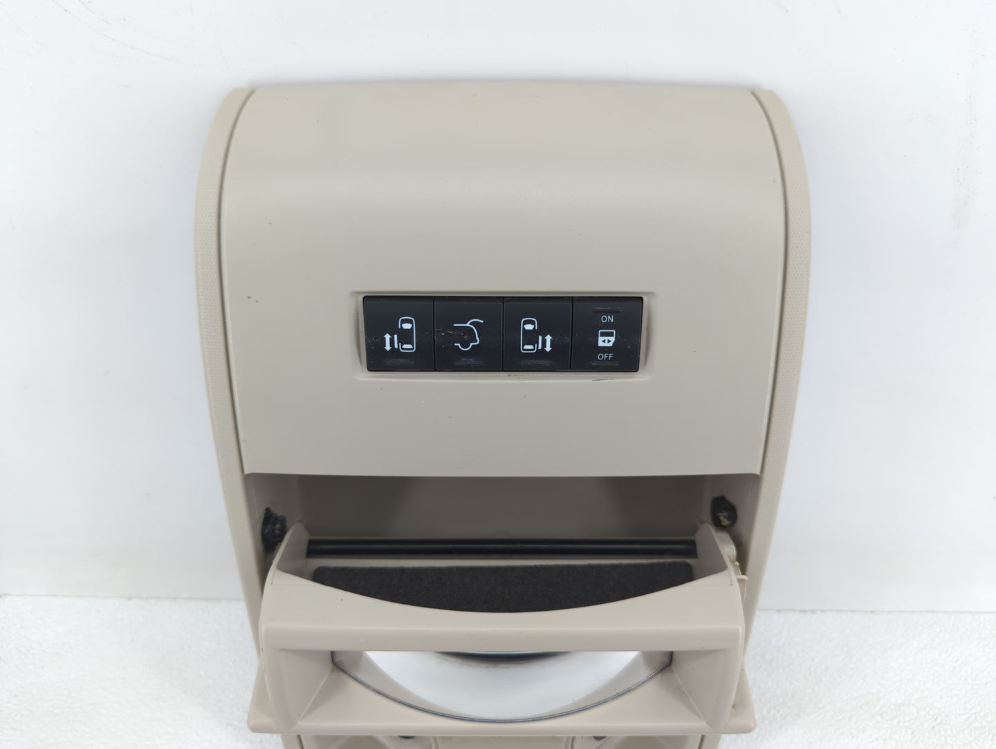 2016 Dodge Caravan Overhead Roof Console Light Beige - Oemusedautoparts1.com