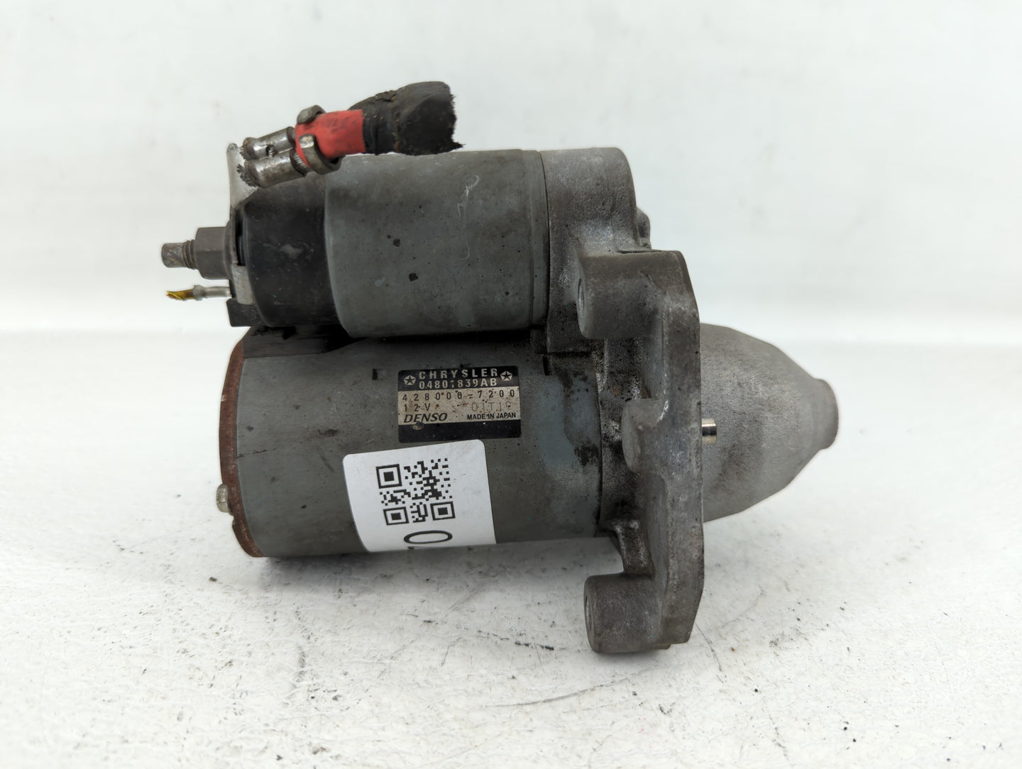 2016 Dodge Caravan Car Starter Motor Solenoid OEM P/N:04801839AB Fits Fits 2011 2012 2013 2014 2015 2017 2018 2019 2020 2021