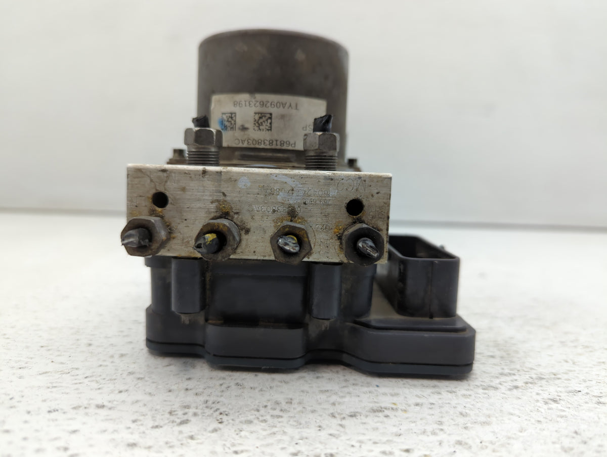 2016 Dodge Caravan Anti-Lock Brake ABS Pump Module Actuator OEM P/N:P68183803AC Fits Fits 2015 2017 2018 2019 2020 OEM Used 