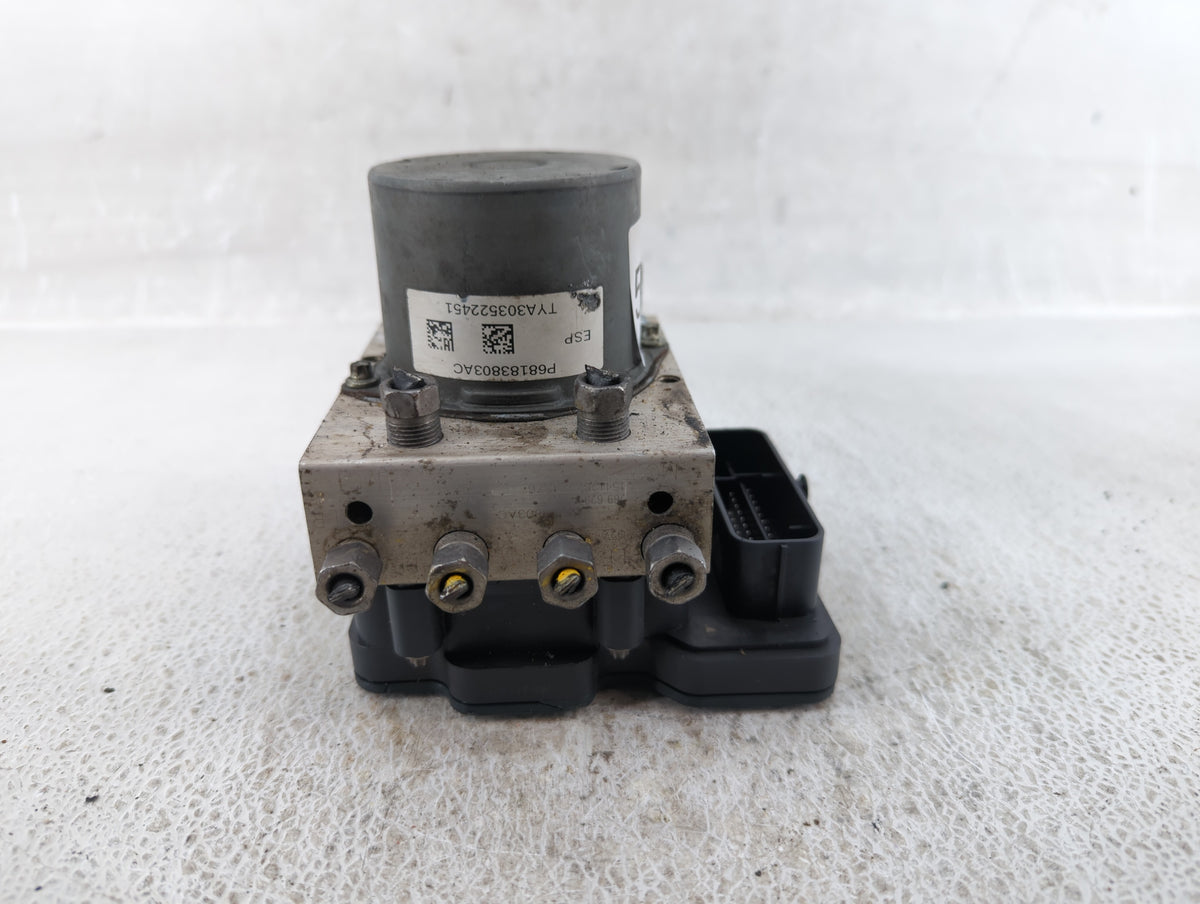 2016 Dodge Caravan Anti-Lock Brake ABS Pump Module Actuator OEM P/N:P68183803AC Fits Fits 2015 2017 2018 2019 2020 OEM Used 