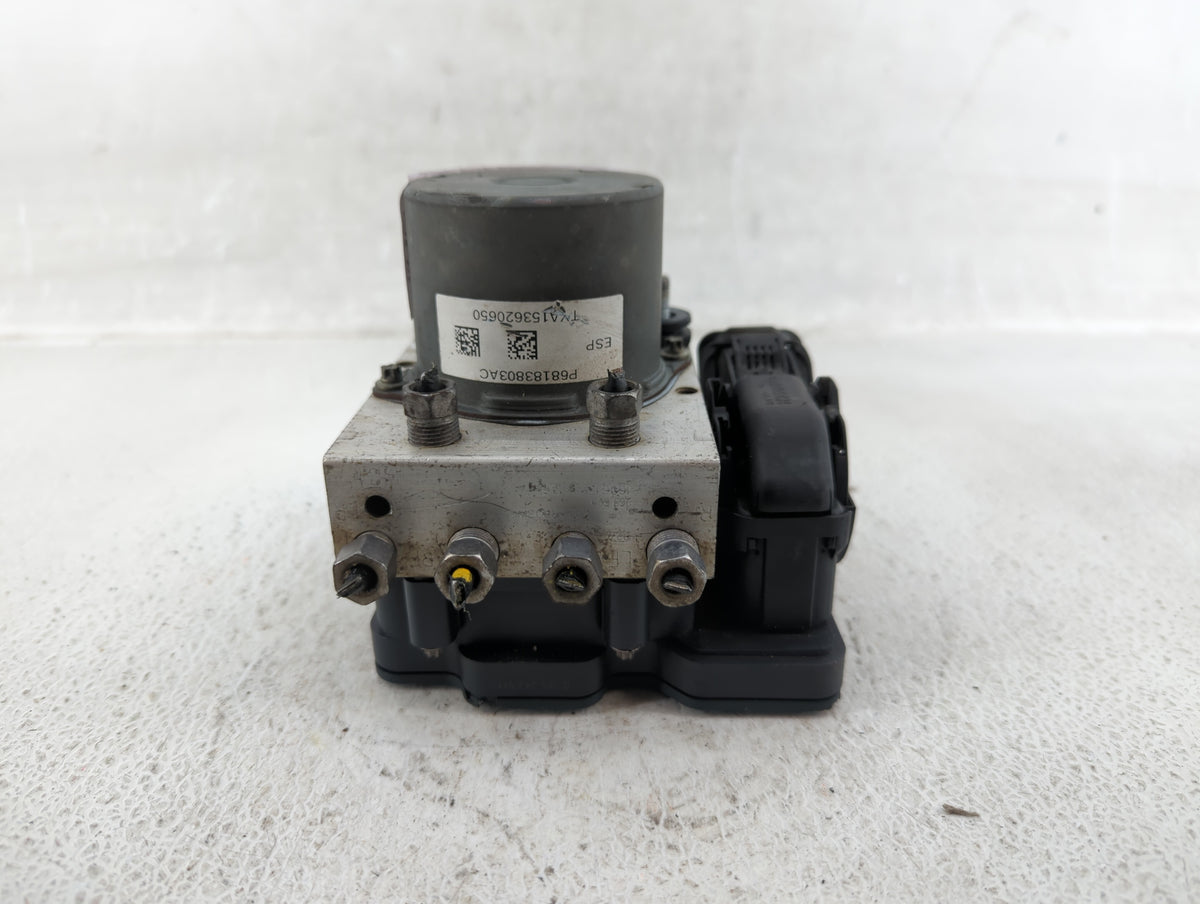 2016 Dodge Caravan Anti-Lock Brake ABS Pump Module Actuator OEM P/N:P68183803AC Fits Fits 2015 2017 2018 2019 2020 OEM Used 