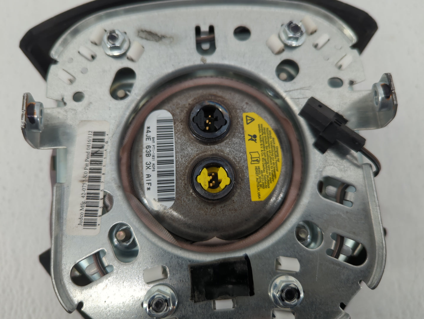 2016 Dodge Caravan Air Bag Driver Left Steering Wheel Mounted Fits Fits 2013 2014 2015 2017 2018 2019 2020 OEM Used Auto Par