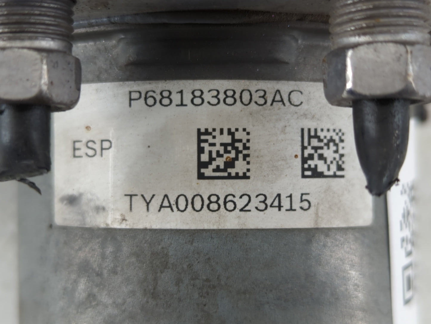 2016 Dodge Caravan ABS Pump Control Module Replacement P/N:P68183803AC Fits Fits 2015 2017 2018 2019 2020 OEM Used Auto Part