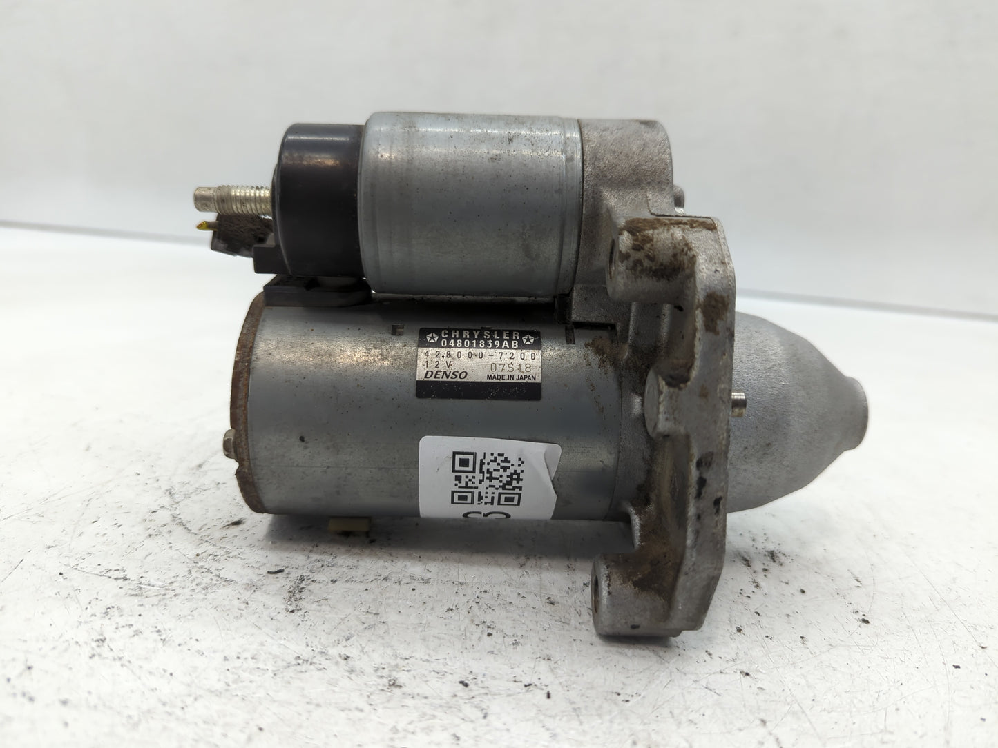 2016 Dodge Caravan Car Starter Motor Solenoid OEM P/N:428000-7200 04801839AB Fits OEM Used Auto Parts - Oemusedautoparts1.co