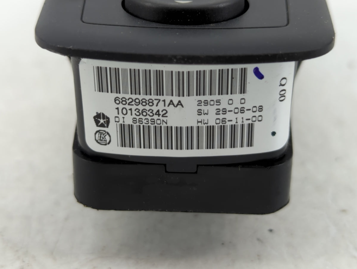 2016 Dodge Caravan Master Power Window Switch Replacement Driver Side Left P/N:68298871AA Fits OEM Used Auto Parts - Oemused