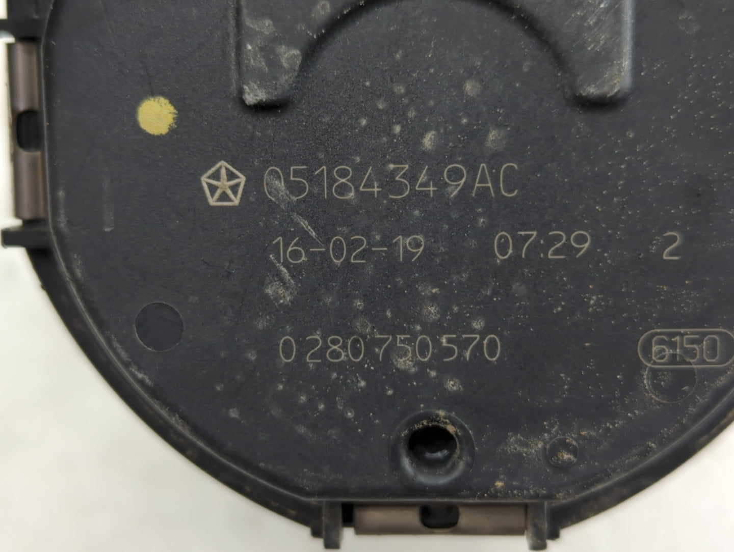 2016 Dodge Caravan Throttle Body P/N:0 280 750 570 05184349AC Fits Fits 2011 2012 2013 2014 2015 2017 2018 2019 2020 2021 20
