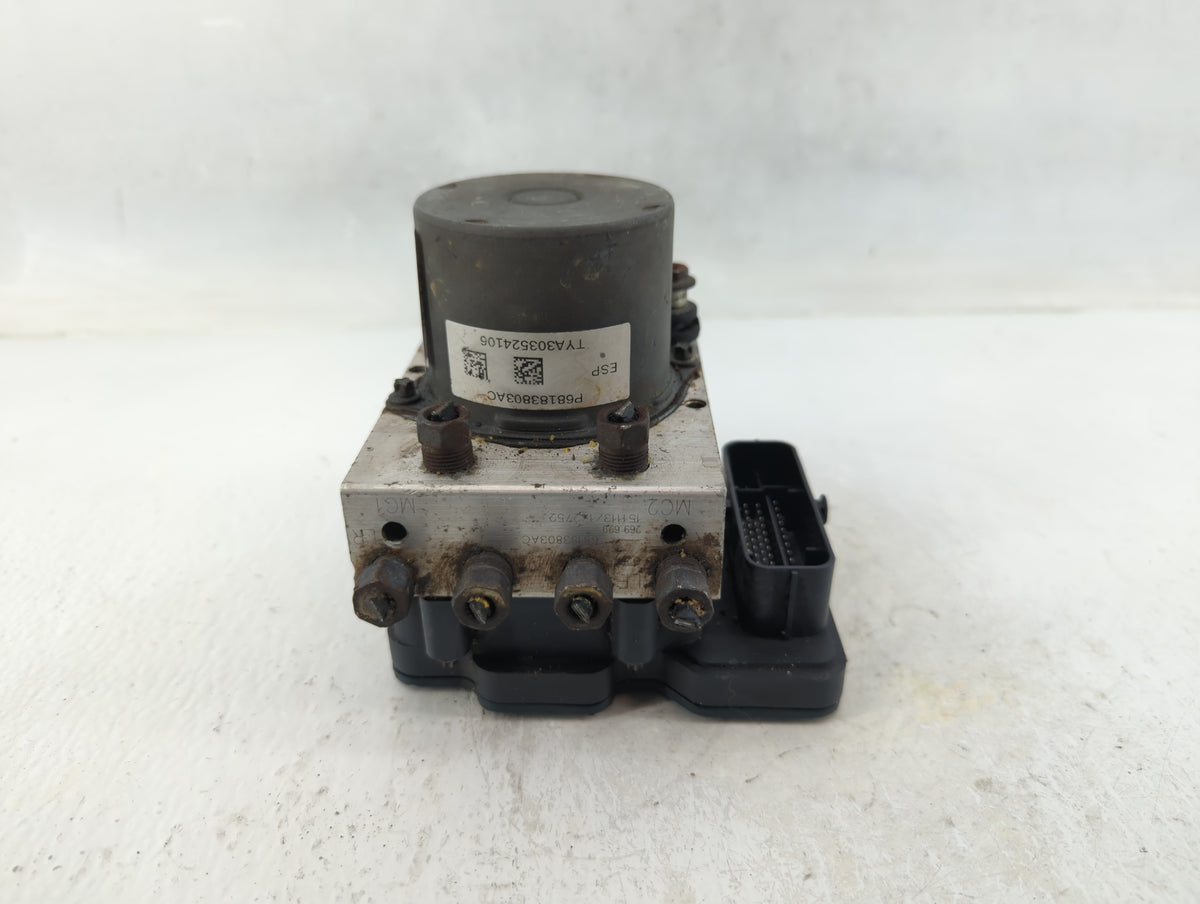 2016 Dodge Caravan Anti-Lock Brake ABS Pump Module Actuator OEM P/N:P68183803AC Fits Fits 2015 2017 2018 2019 2020 OEM Used 