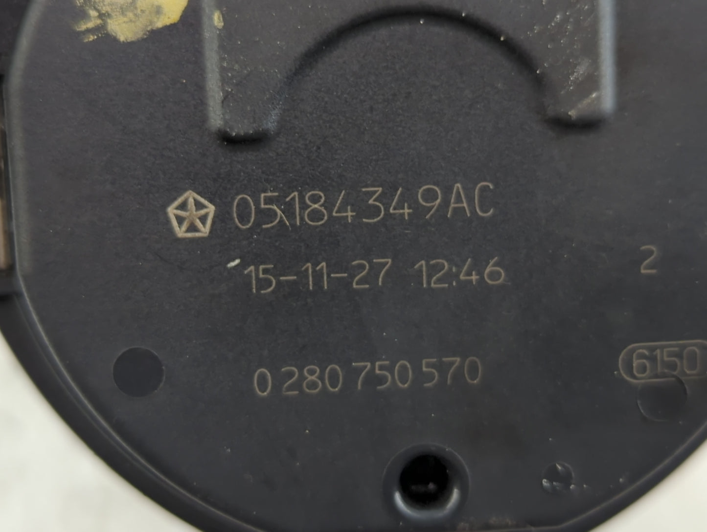 2016 Dodge Caravan Throttle Body P/N:05184349AC Fits Fits 2011 2012 2013 2014 2015 2017 2018 2019 2020 2021 2022 OEM Used Au