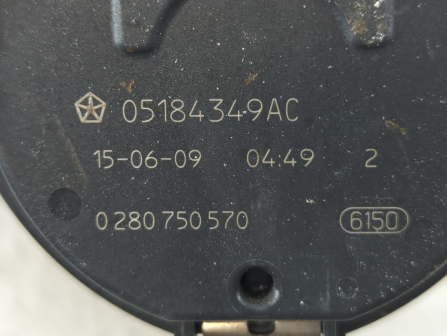 2016 Dodge Caravan Throttle Body P/N:05184349AC Fits Fits 2011 2012 2013 2014 2015 2017 2018 2019 2020 2021 2022 OEM Used Au