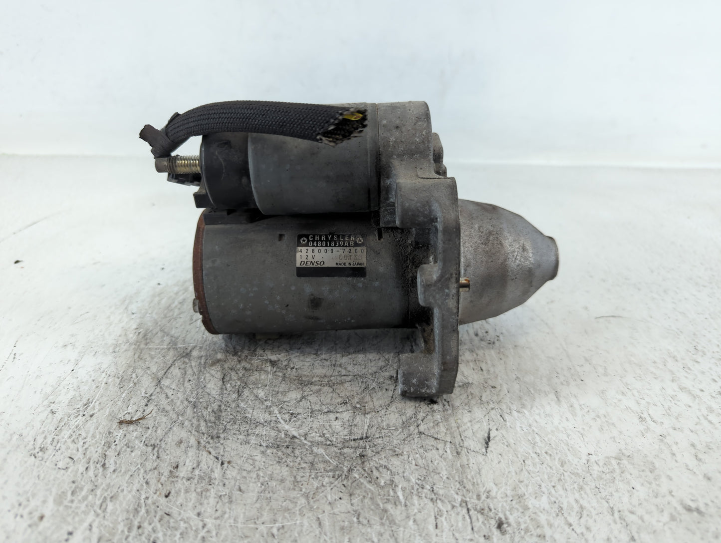 2016 Dodge Caravan Car Starter Motor Solenoid OEM P/N:428000-7200 04801839AB Fits OEM Used Auto Parts - Oemusedautoparts1.co