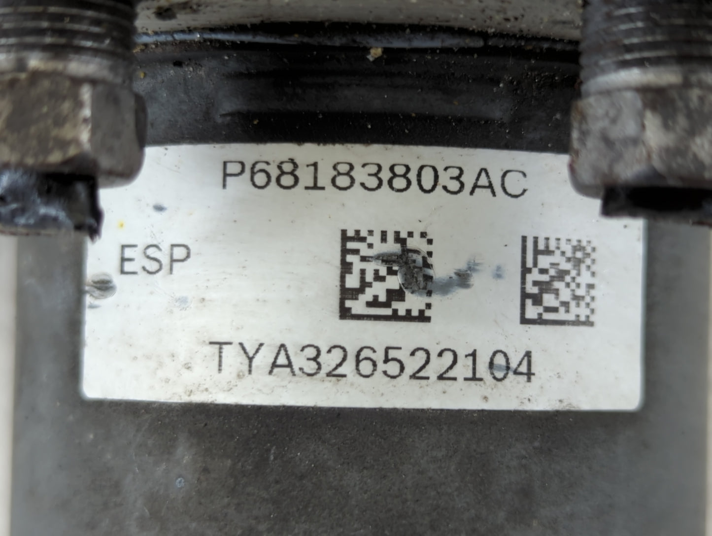 2016 Dodge Caravan ABS Pump Control Module Replacement P/N:P68183803AC Fits Fits 2015 2017 2018 2019 2020 OEM Used Auto Part