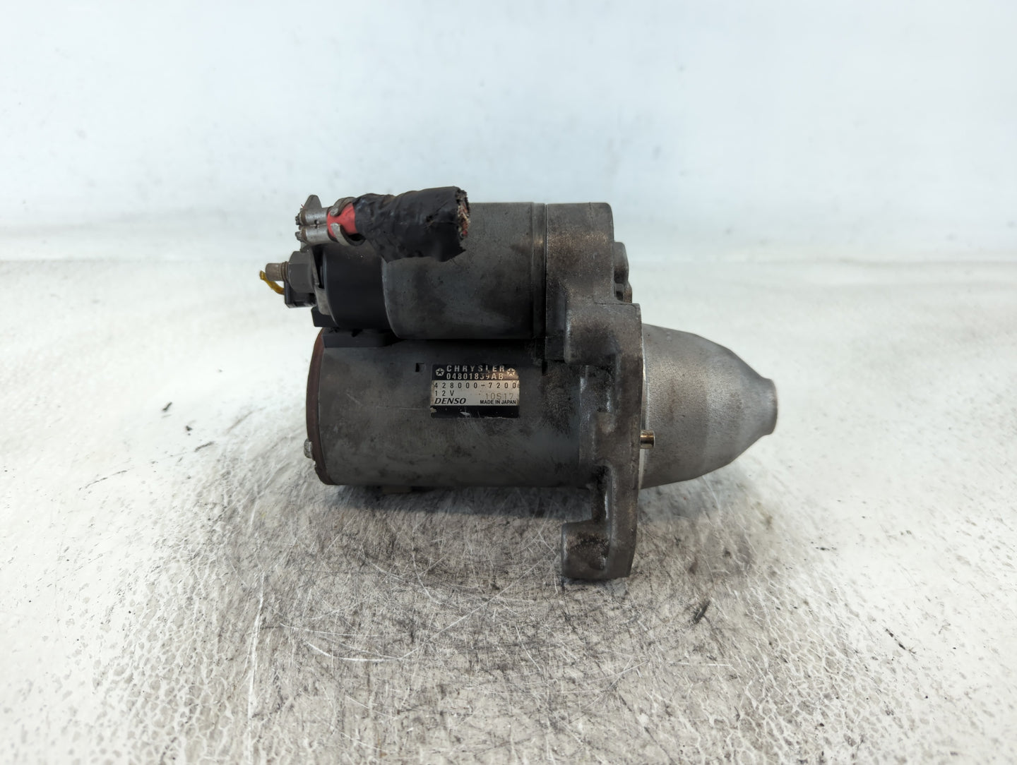 2016 Dodge Caravan Car Starter Motor Solenoid OEM P/N:04801839AB 428000-7200 Fits OEM Used Auto Parts - Oemusedautoparts1.co