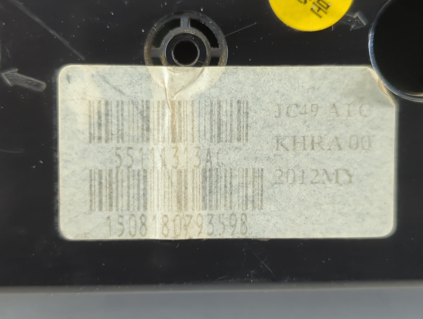 2016 Dodge Caravan Climate Control Module Temperature AC/Heater Replacement P/N:55111313AC 55111313AB Fits OEM Used Auto Par