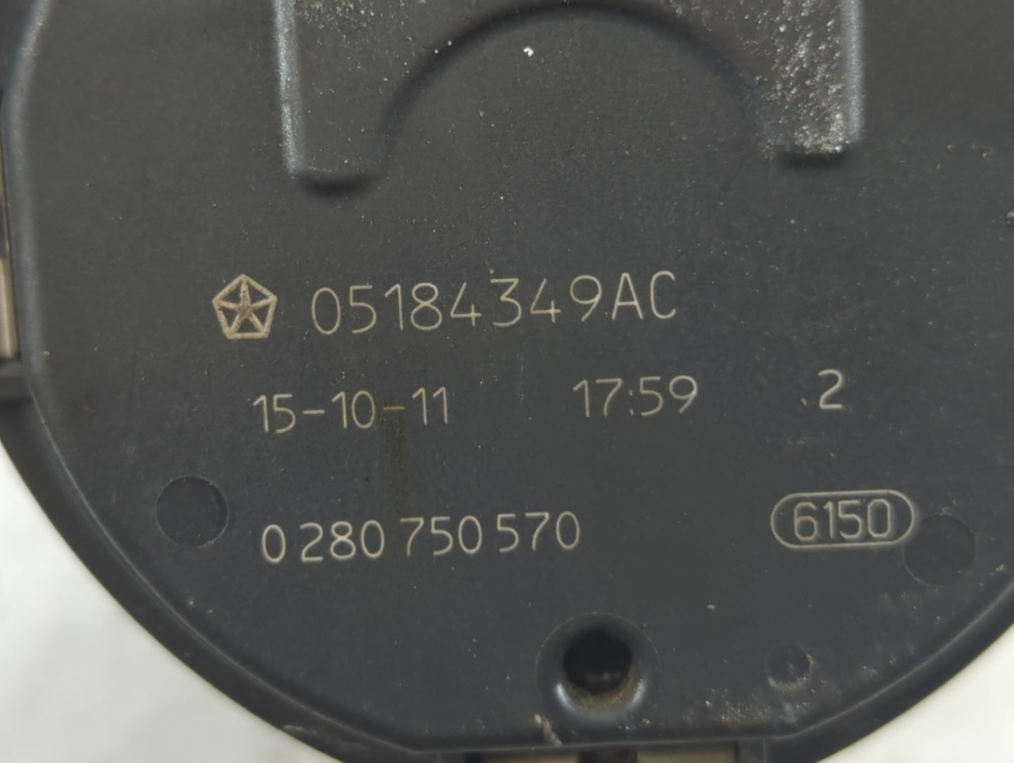 2016 Dodge Caravan Throttle Body P/N:0 280 750 570 05184349AC Fits Fits 2011 2012 2013 2014 2015 2017 2018 2019 2020 2021 20