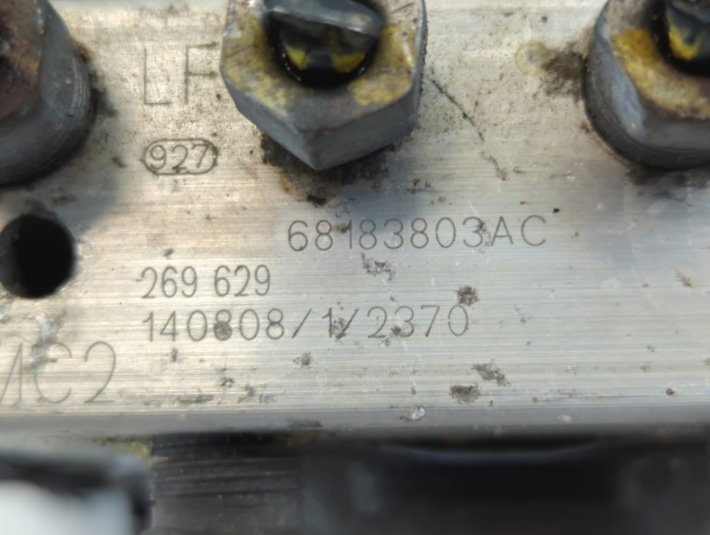 2016 Dodge Caravan ABS Pump Control Module Replacement P/N:P68183803AC Fits Fits 2015 2017 2018 2019 2020 OEM Used Auto Part