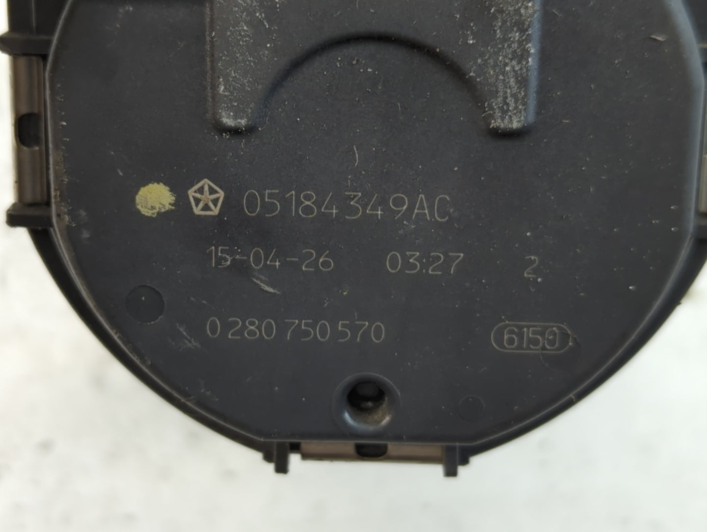 2016 Dodge Caravan Throttle Body P/N:0 280 750 570 05184349AC Fits Fits 2011 2012 2013 2014 2015 2017 2018 2019 2020 2021 20
