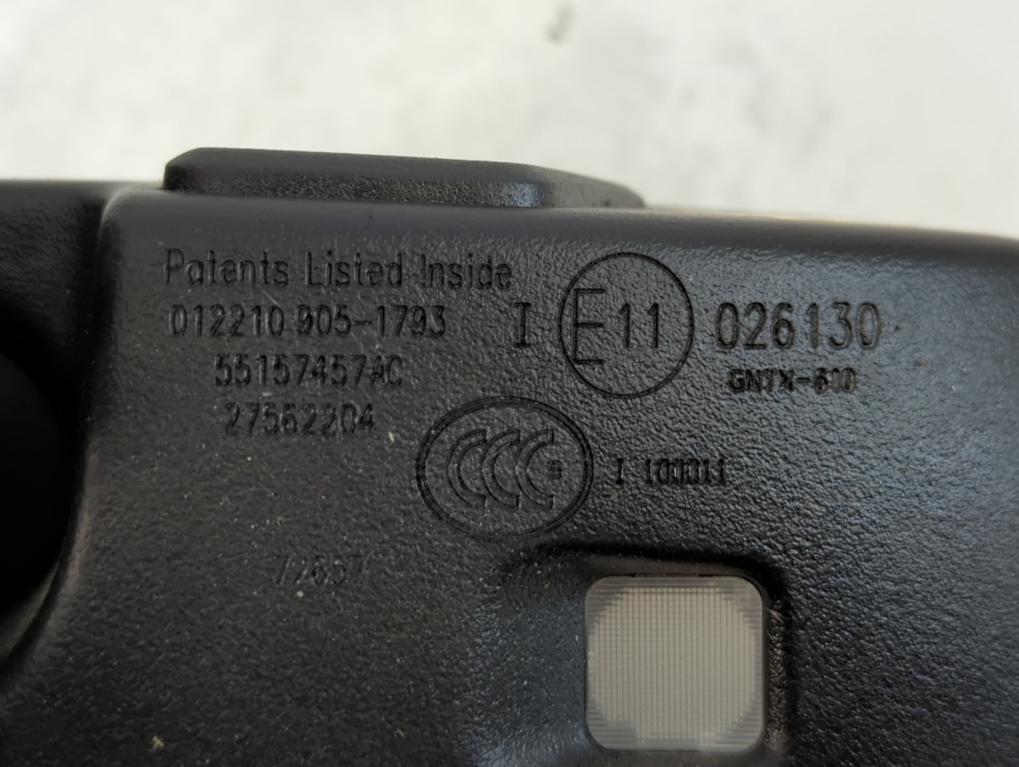 2016 Dodge Caravan Interior Rear View Mirror Replacement OEM P/N:IE11026130 Fits OEM Used Auto Parts - Oemusedautoparts1.com