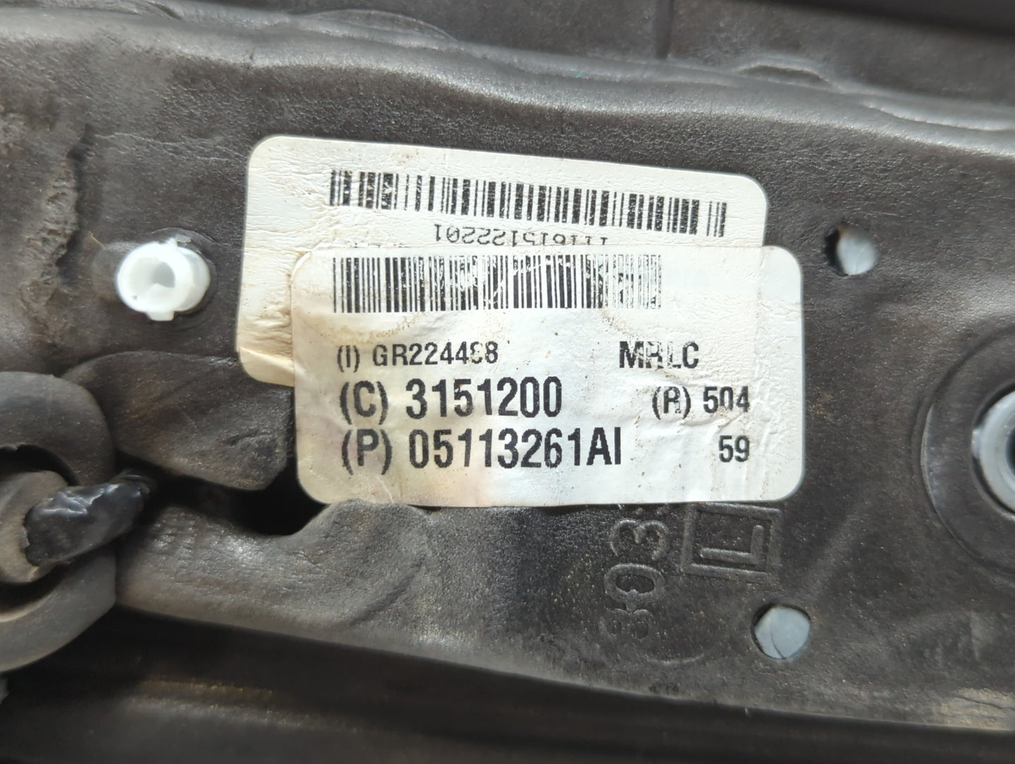 2016 Dodge Caravan Driver Side View Mirror - Left Door Mirror OEM Used - Oemusedautoparts1.com