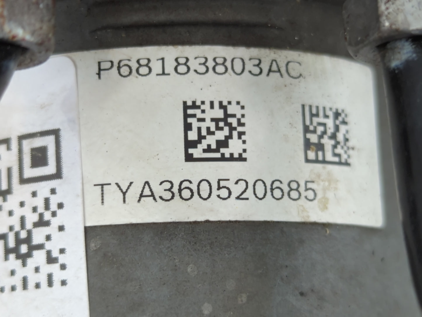 2016 Dodge Caravan ABS Pump Control Module Replacement P/N:P68183803AC Fits Fits 2015 2017 2018 2019 2020 OEM Used Auto Part