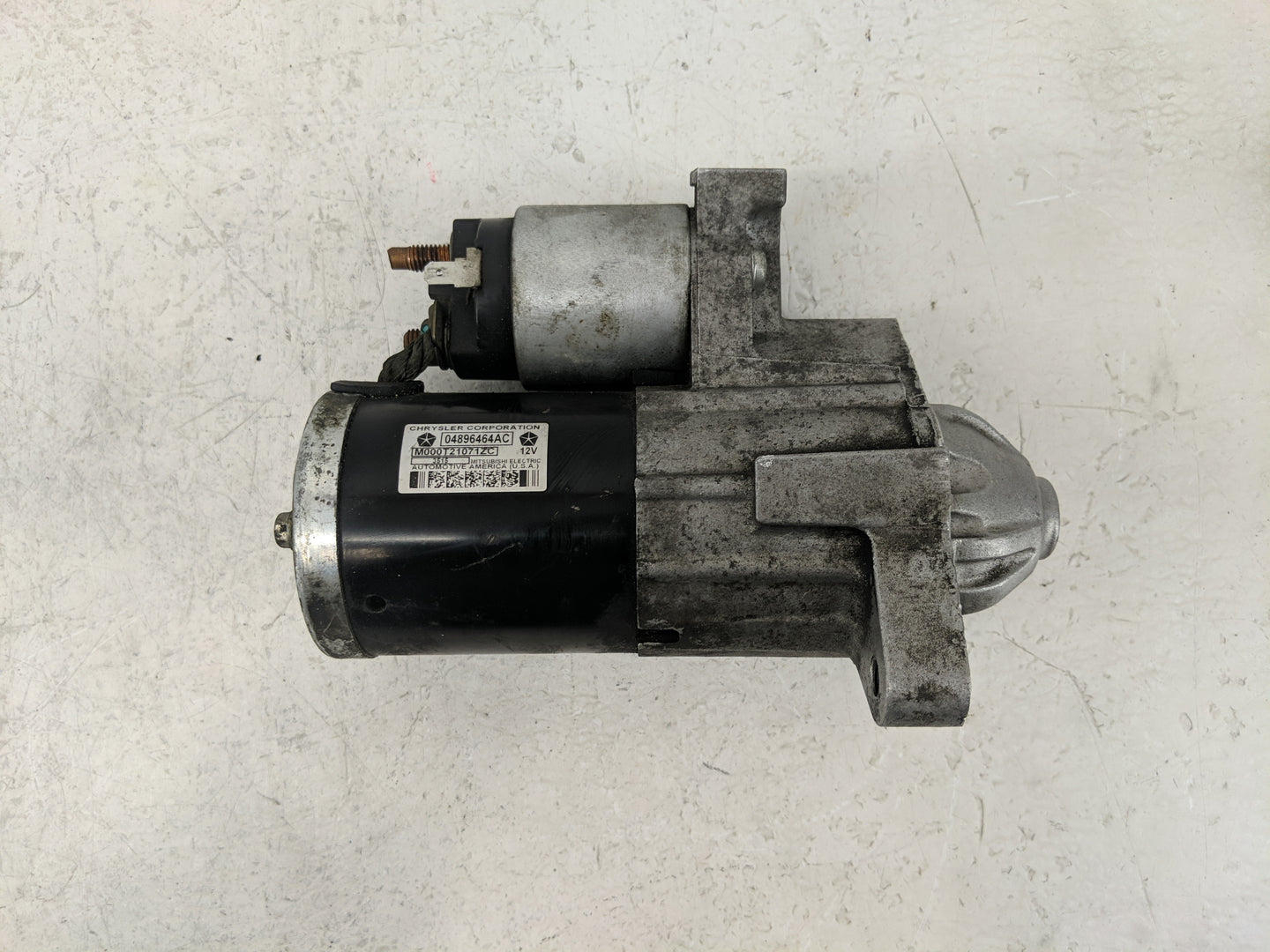 2015-2022 Dodge Challenger Car Starter Motor Solenoid OEM P/N:04896464AC 428000-9300 Fits OEM Used Auto Parts - Oemusedautop
