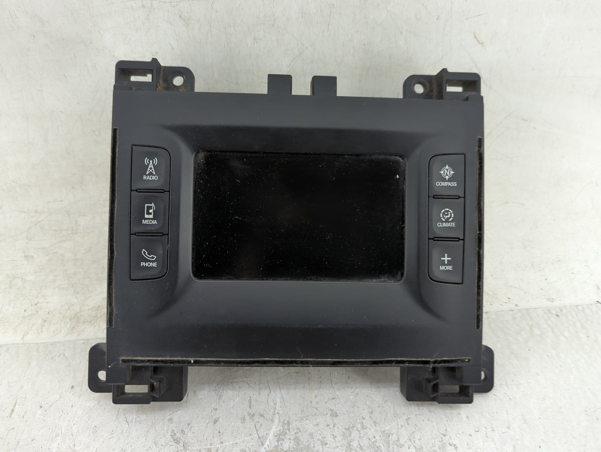 2015-2016 Dodge Challenger Radio AM FM Cd Player Receiver Replacement P/N:68269532AE Fits Fits 2015 2016 OEM Used Auto Parts
