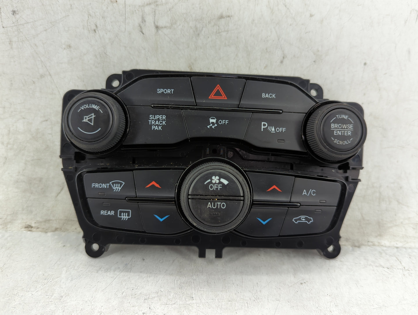 2015-2016 Dodge Challenger Climate Control Module Temperature AC/Heater Replacement P/N:68184927AB 5PG702XCAD Fits Fits 2015
