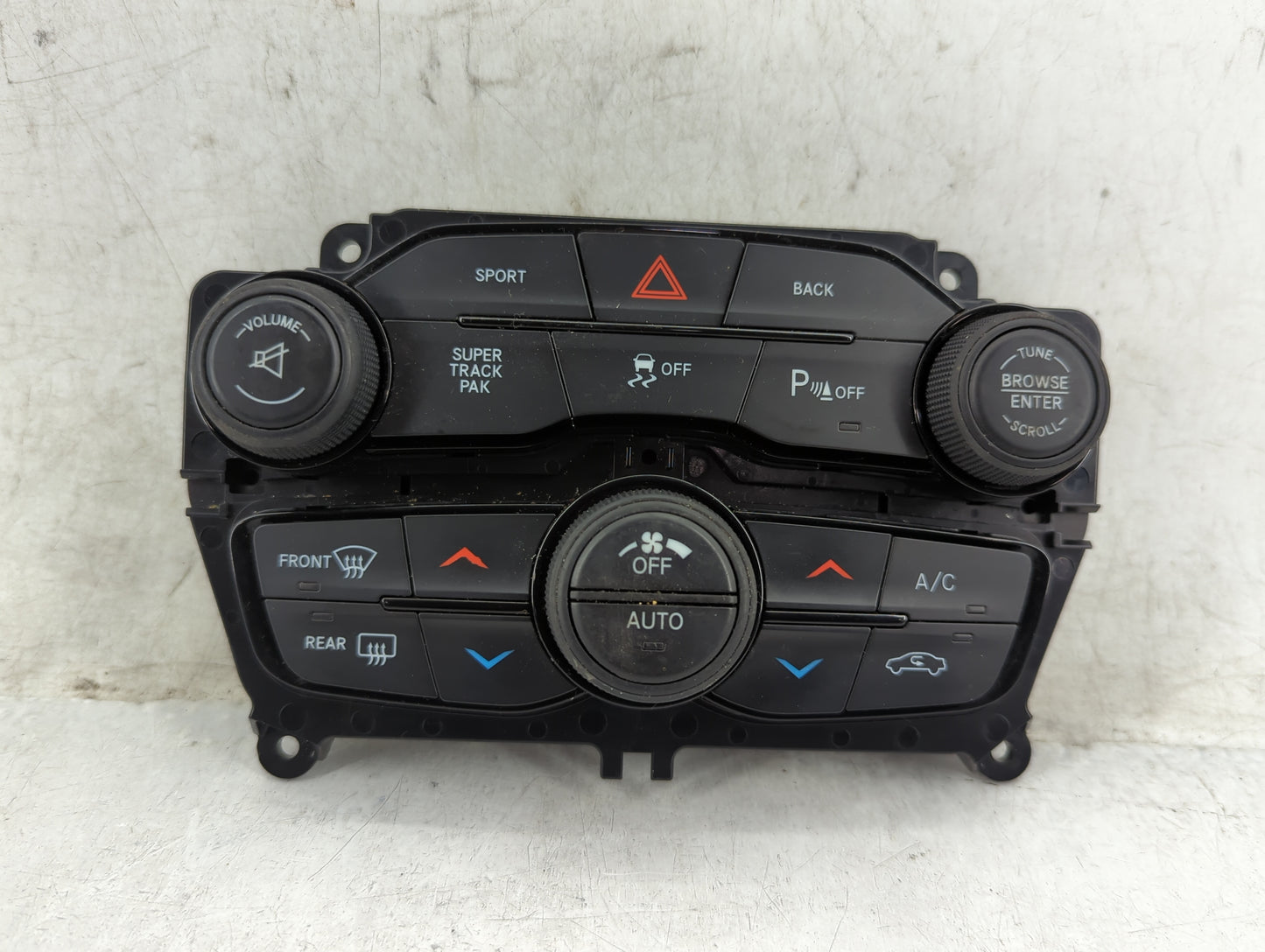2015-2016 Dodge Challenger Climate Control Module Temperature AC/Heater Replacement P/N:68184927AB 5PG702XCAD Fits Fits 2015