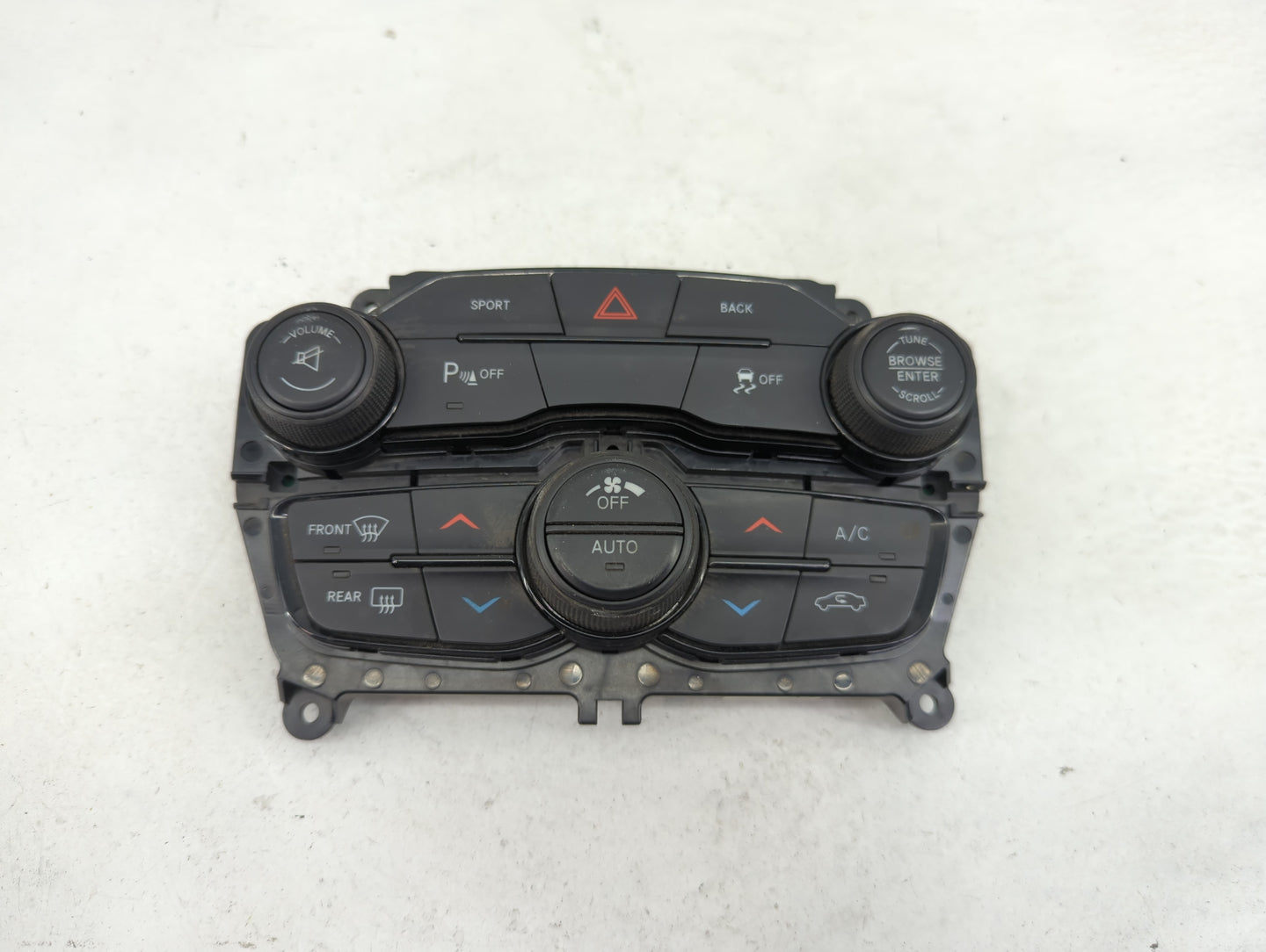 2015-2016 Dodge Challenger Climate Control Module Temperature AC/Heater Replacement P/N:5PG702XCAD 68188878AB Fits Fits 2015