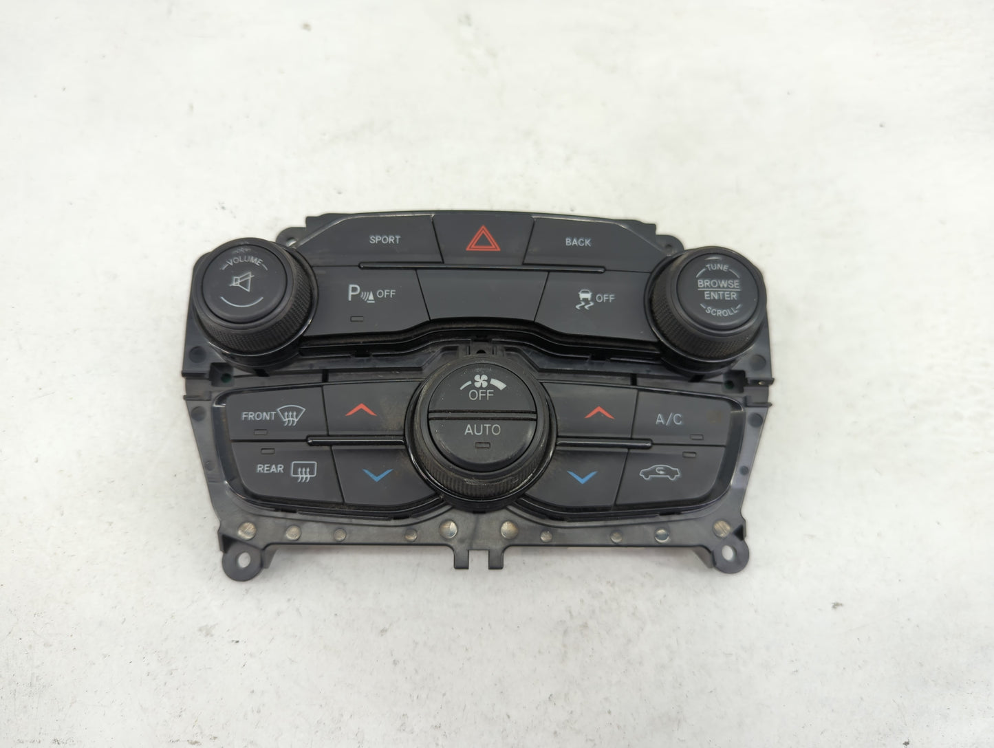 2015-2016 Dodge Challenger Climate Control Module Temperature AC/Heater Replacement P/N:5PG702XCAD 68188878AB Fits Fits 2015