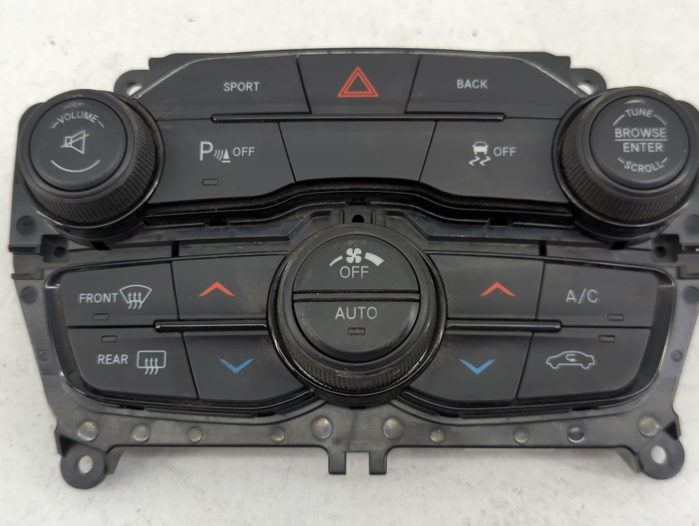 2015-2016 Dodge Challenger Climate Control Module Temperature AC/Heater Replacement P/N:5PG702XCAD 68188878AB Fits Fits 2015