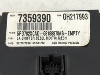 2015-2016 Dodge Challenger Climate Control Module Temperature AC/Heater Replacement P/N:5PG702XCAD 68188878AB Fits Fits 2015