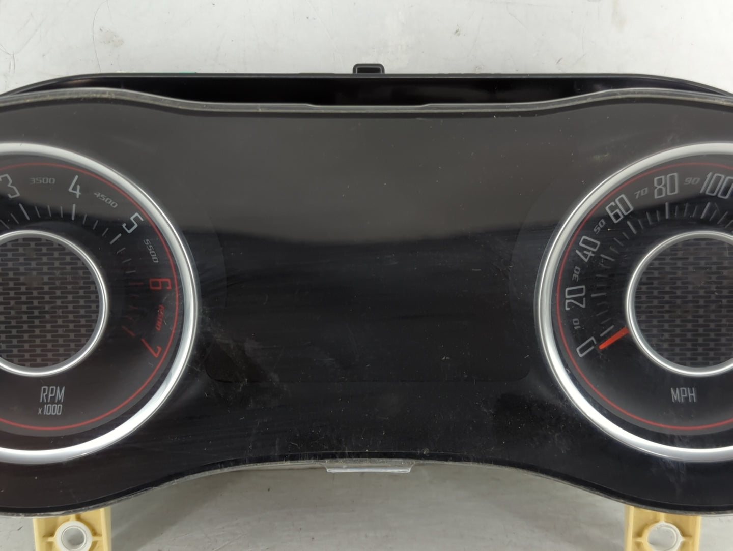 2016 Dodge Challenger Instrument Cluster Speedometer Gauges P/N:P68281040AB Miles: Fits OEM Used Auto Parts - Oemusedautopar