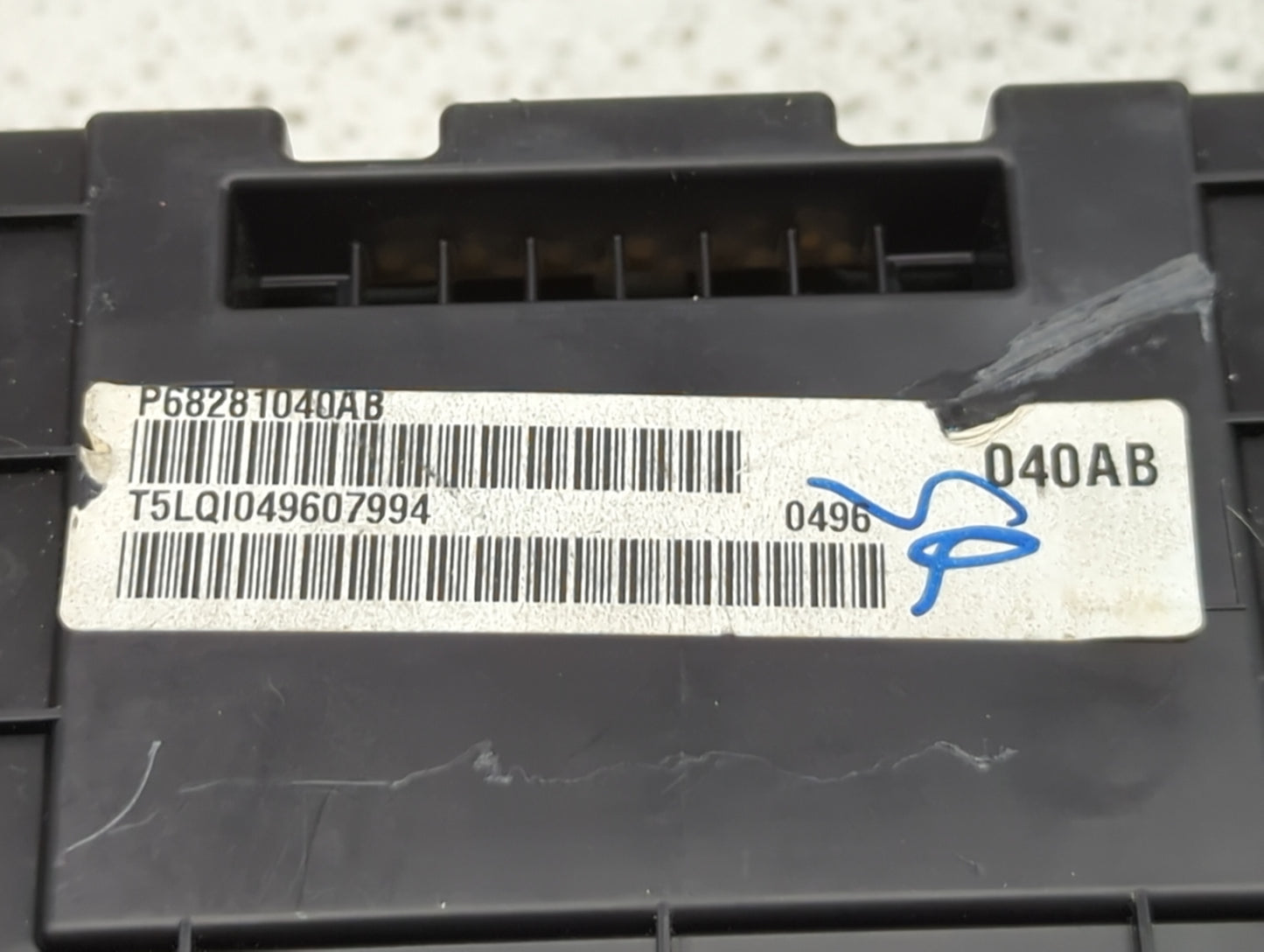2016 Dodge Challenger Instrument Cluster Speedometer Gauges P/N:P68281040AB Miles: Fits OEM Used Auto Parts - Oemusedautopar