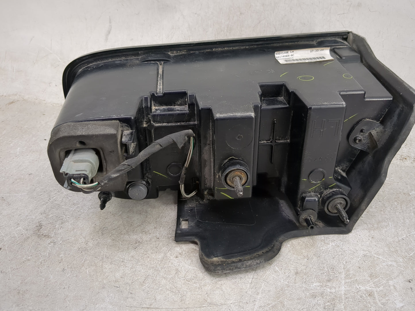 2015-2022 Dodge Challenger Tail Light Assembly Driver Left OEM P/N:68174069-AC Fits Fits 2015 2016 2017 2018 2019 2020 2021 