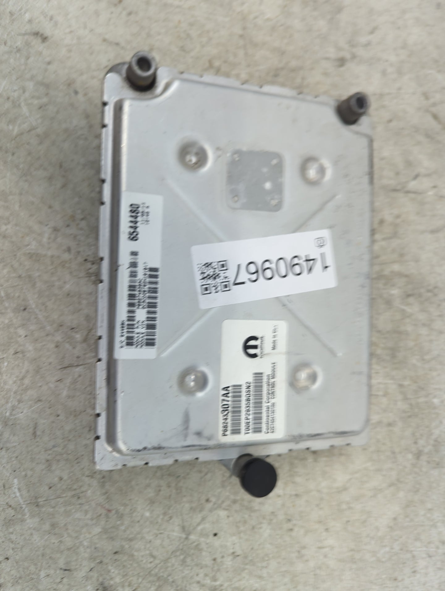 2016-2017 Dodge Challenger PCM Engine Control Computer ECU ECM PCU OEM P/N:P68243307AA T00EF29B5B125N2 Fits Fits 2016 2017 O